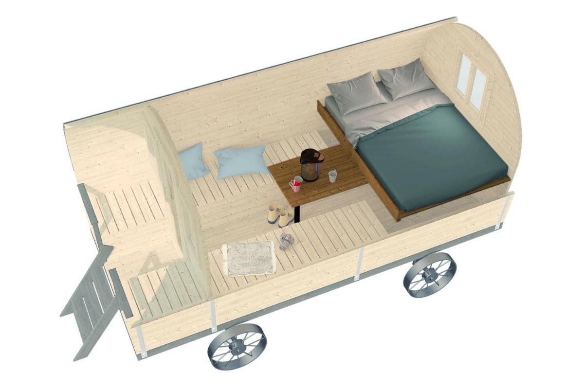 Fasshotel Westernwagen, Beheizt 2-3 Personen Kirchensittenbach Екстериор снимка