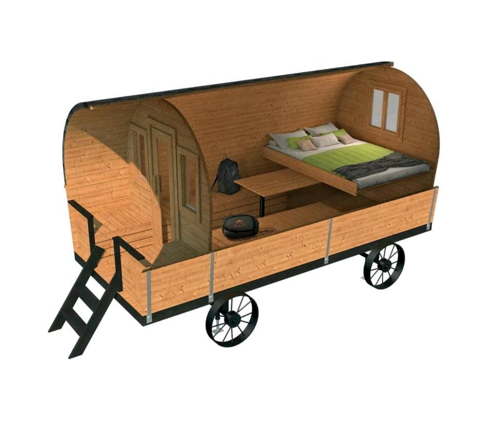 Fasshotel Westernwagen, Beheizt 2-3 Personen Kirchensittenbach Екстериор снимка